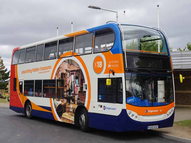 Stagecoach Midlands Scania N230UD ADL Enviro400 15671